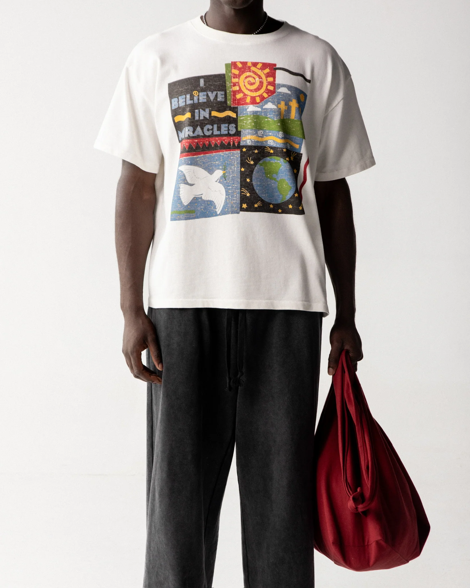 "LOUNGE" BAGGY SWEATPANTS - Image 3