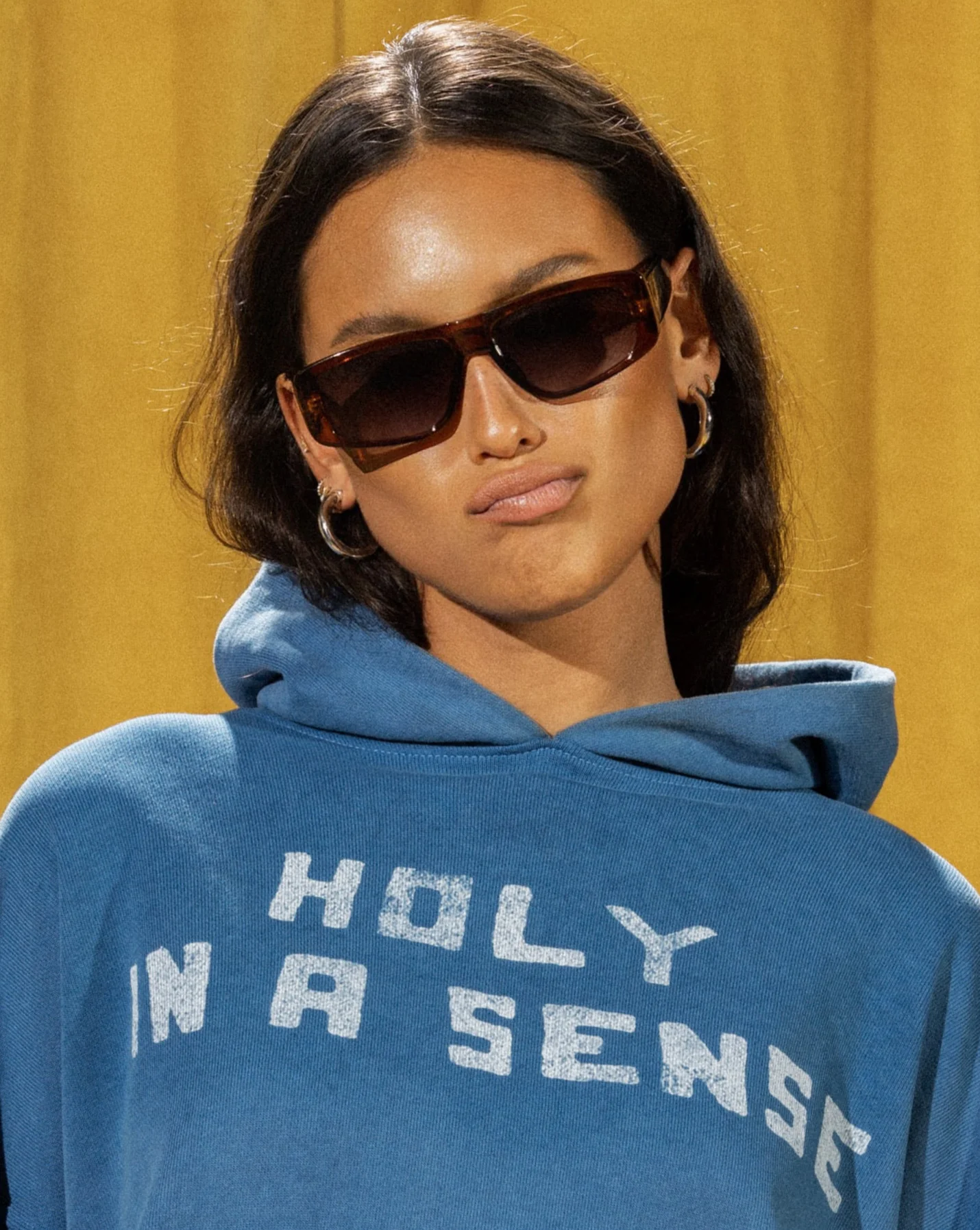 "HOLY IN A SENSE" PREMIUM HOODIE - Image 3