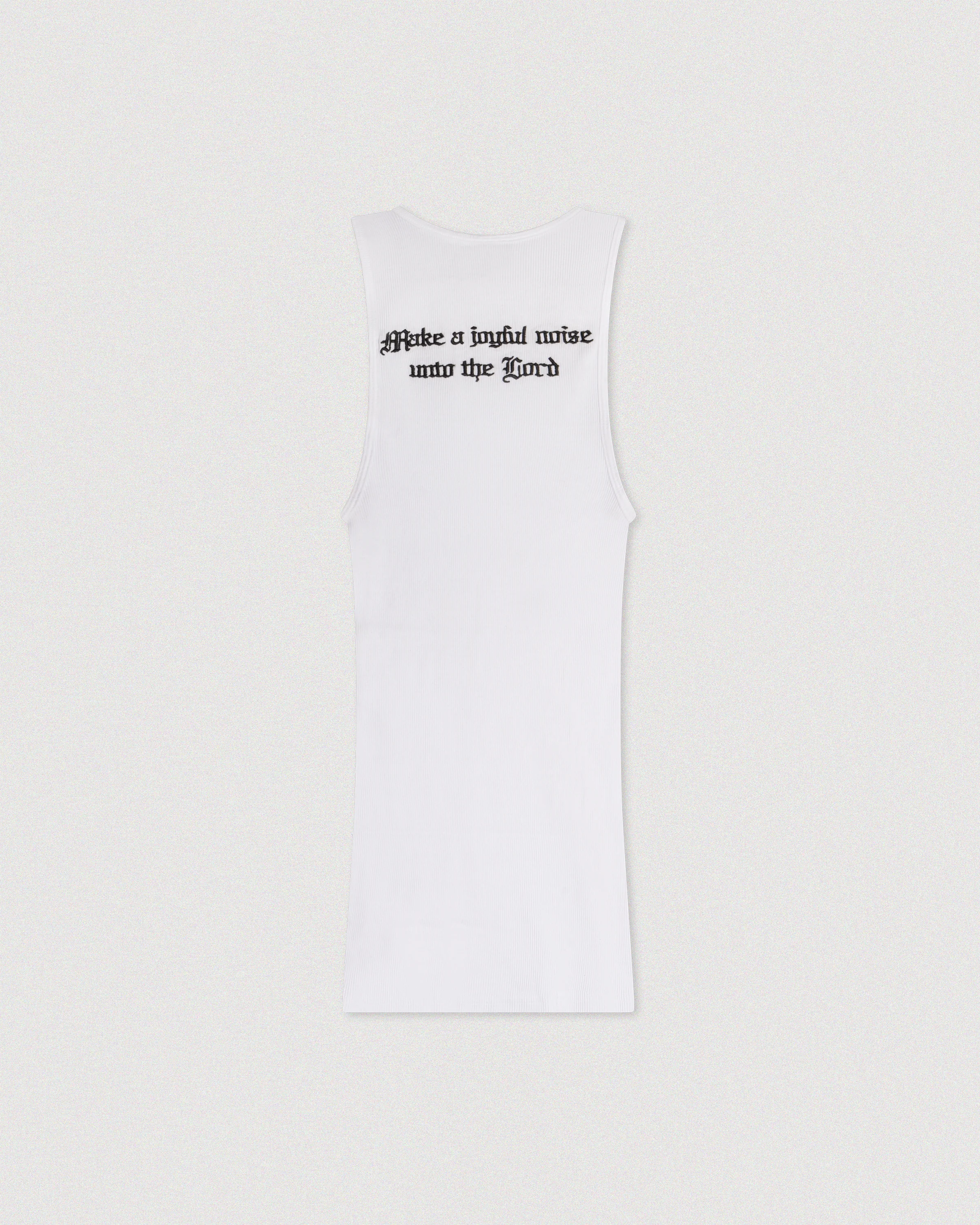 "JOYFUL NOISE" RIBBED TANK - Image 5
