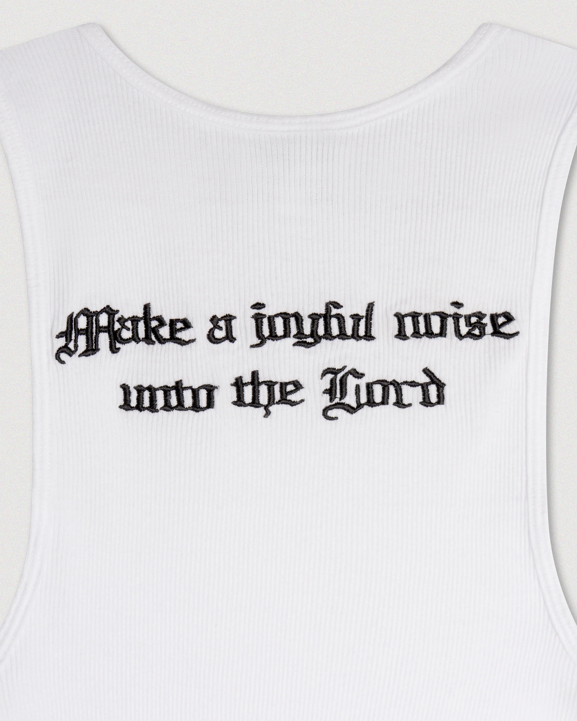 "JOYFUL NOISE" RIBBED TANK - Image 6
