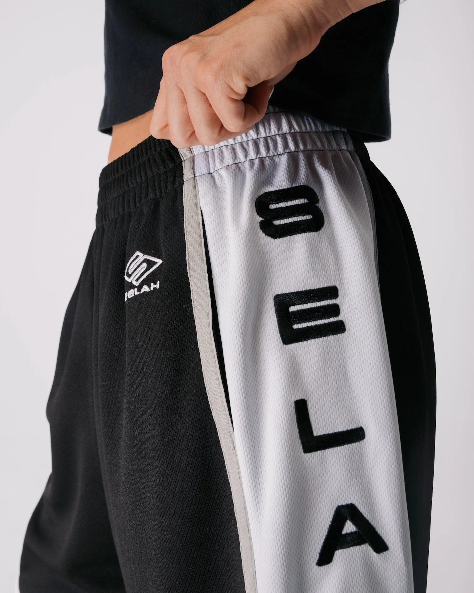 "MIXTAPE" OVERSIZED BASKETBALL SHORTS - Image 6