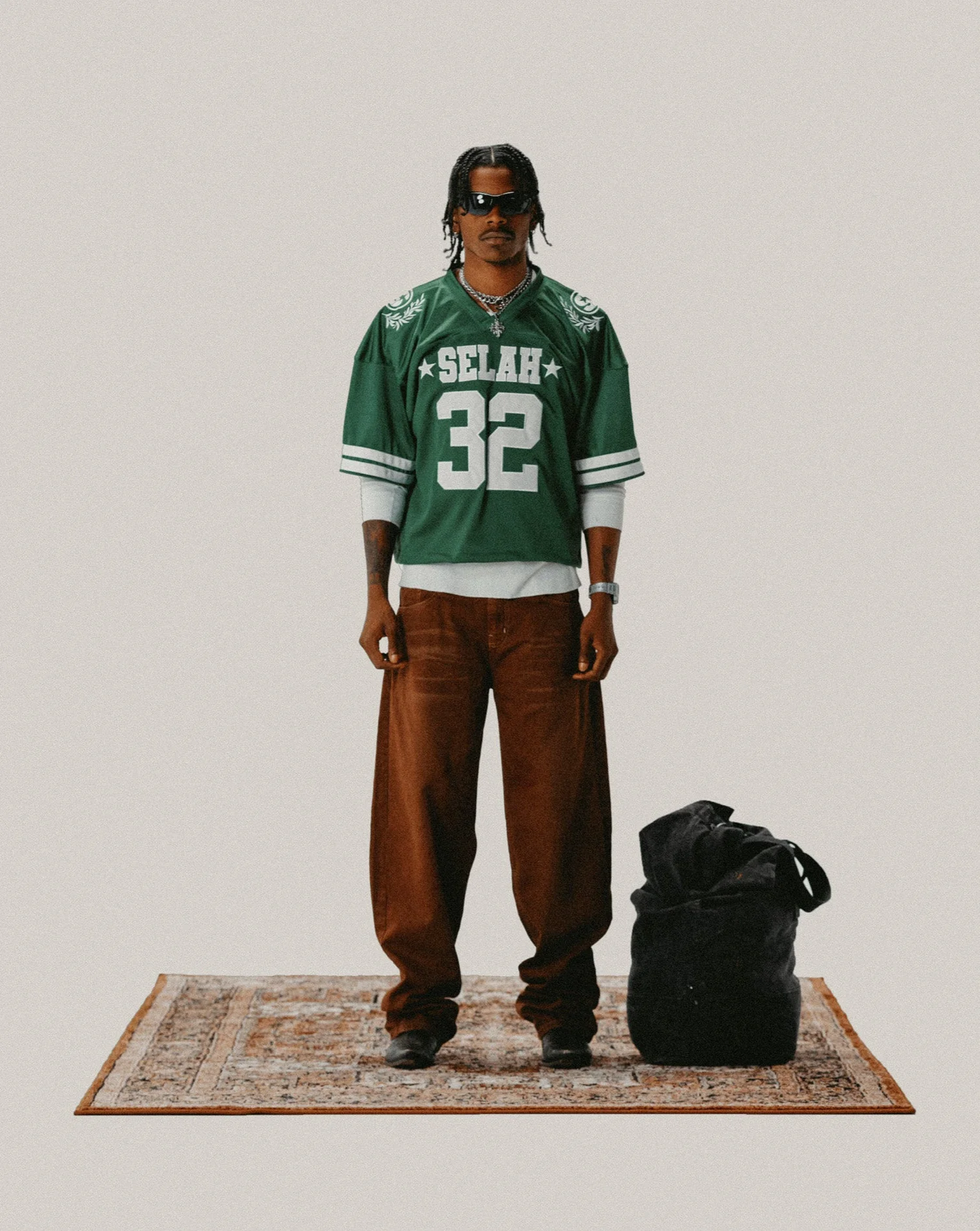 "LOGO" RELAXED DENIM - Image 5