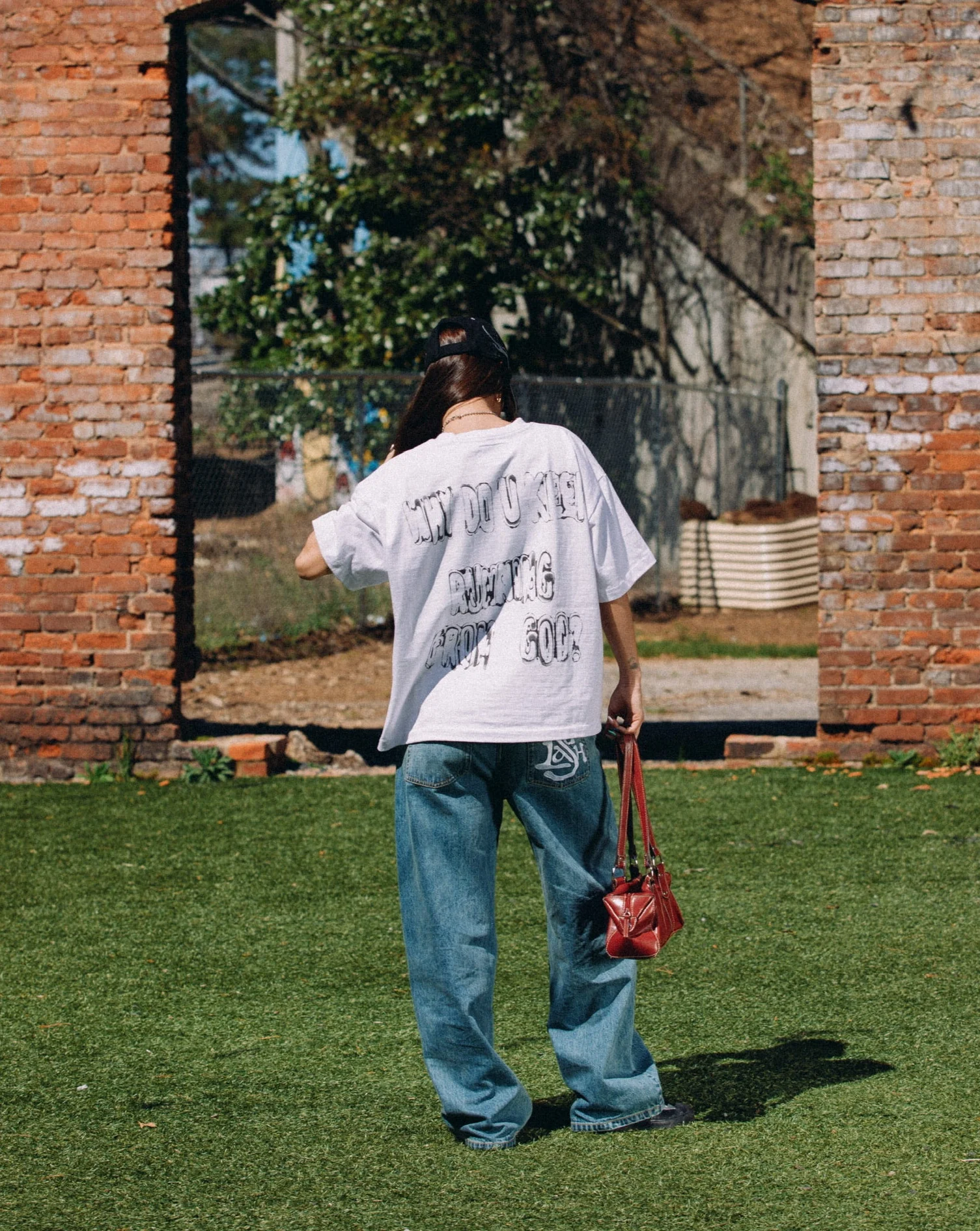 "RUNNING FROM GOD" TEE - Image 4