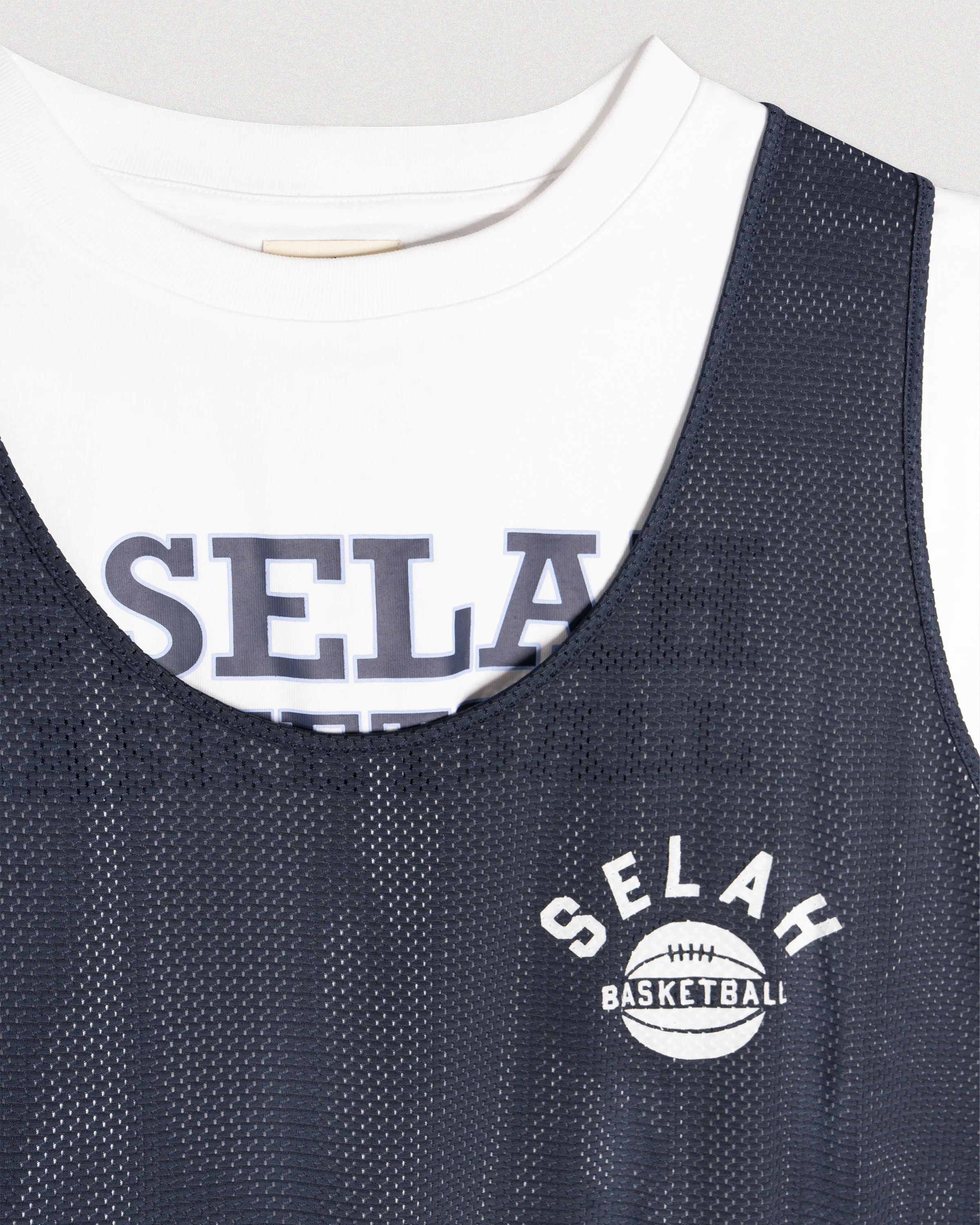 "SELAH BASKETBALL" PRACTICE JERSEY CUT OFF TEE - Image 6