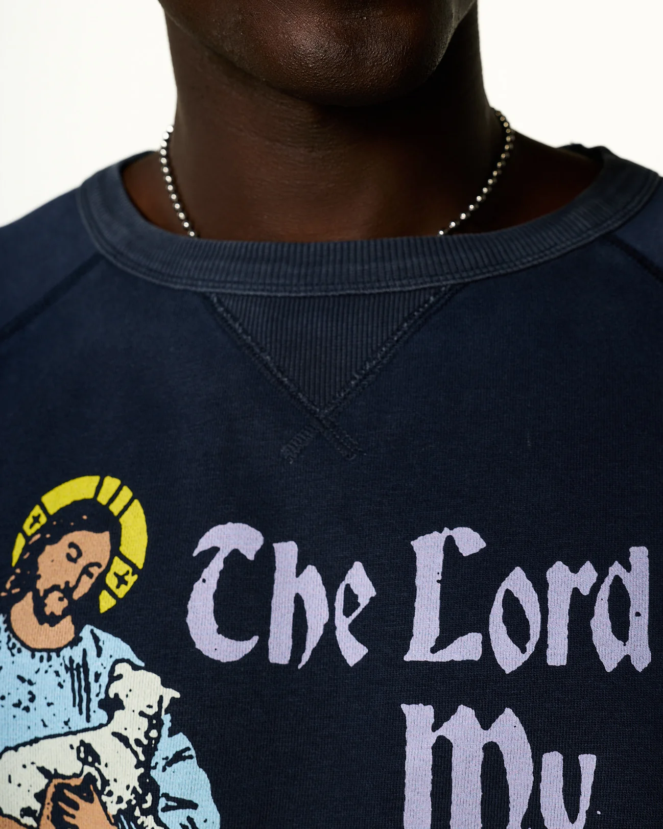 "SHEPHERD" 50'S RAGLAN CREWNECK - Image 4