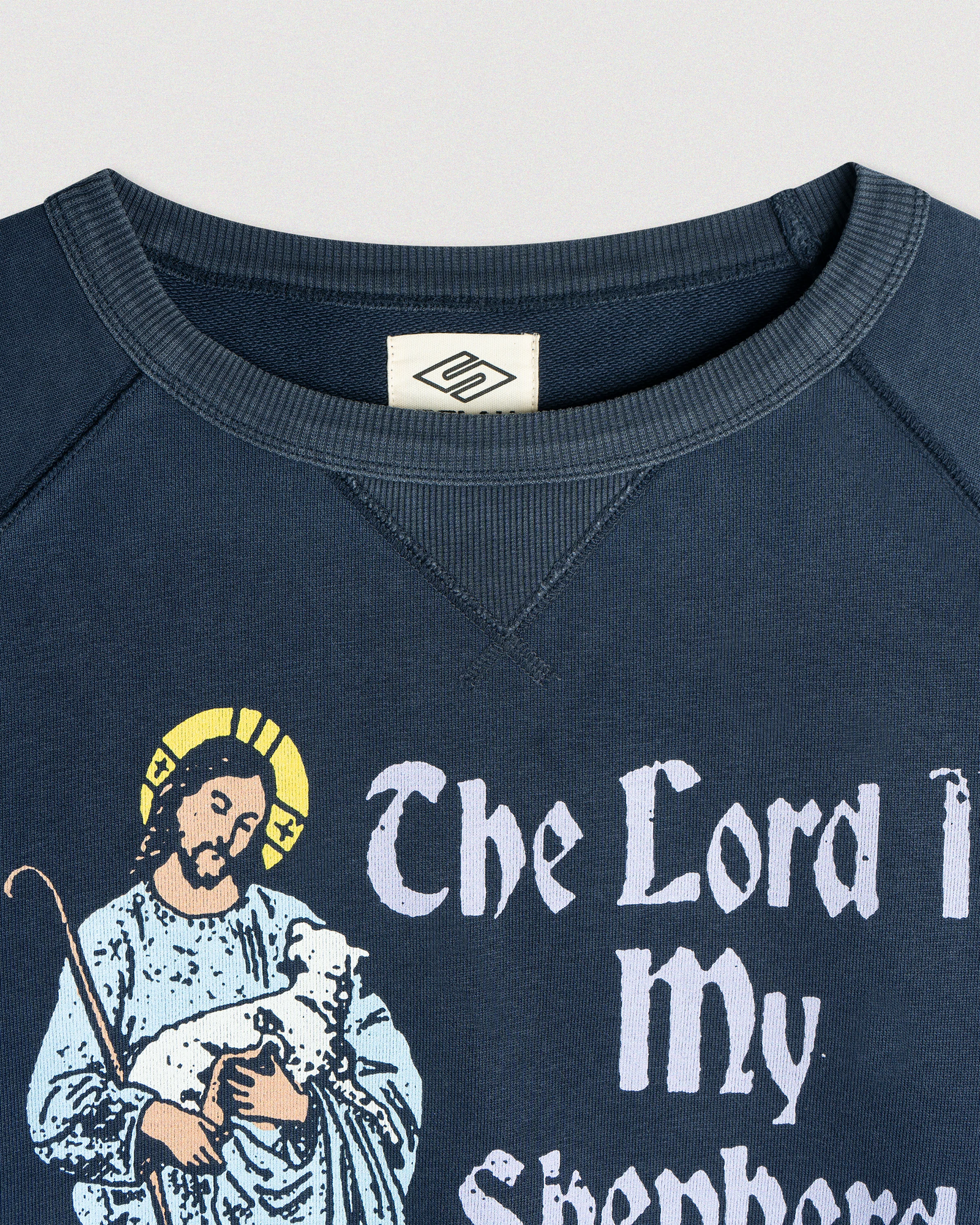 "SHEPHERD" 50'S RAGLAN CREWNECK - Image 6