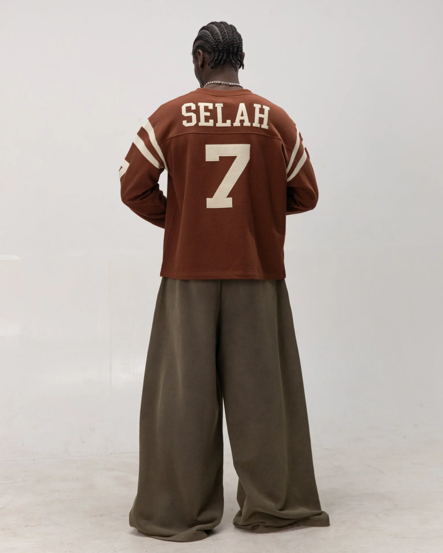 "VARSITY" VINTAGE FOOTBALL JERSEY - Image 3